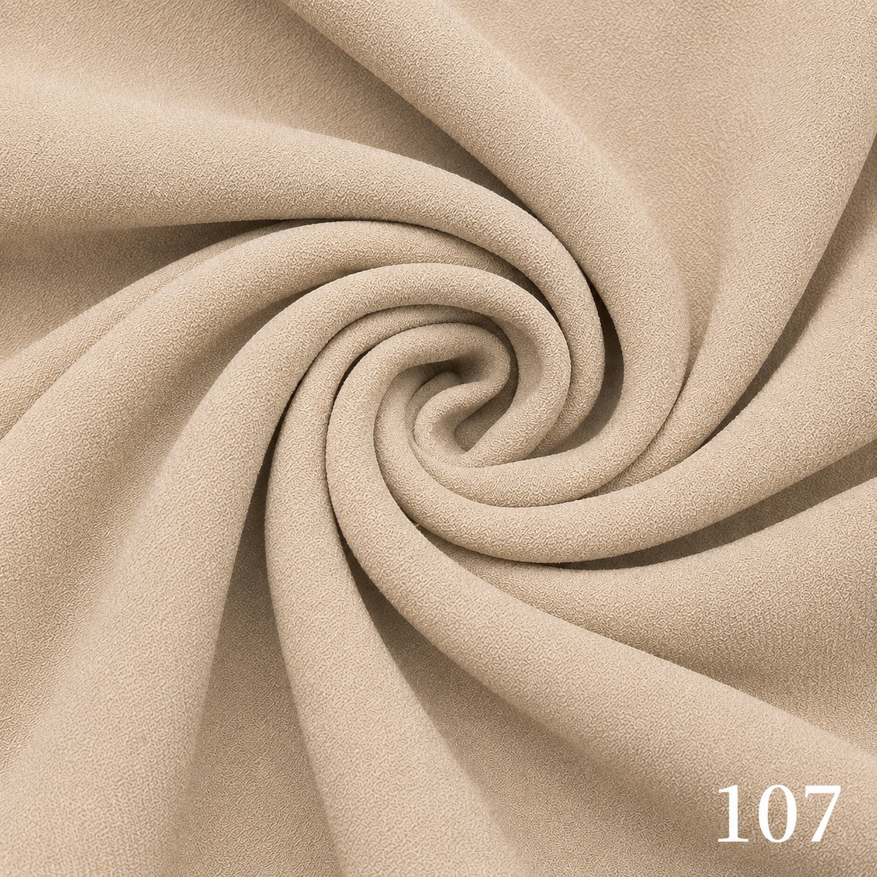 Indonesian Heavy Crepe 58-inch fabric color 107 | كريب إندونيسي ثقيل لون 107