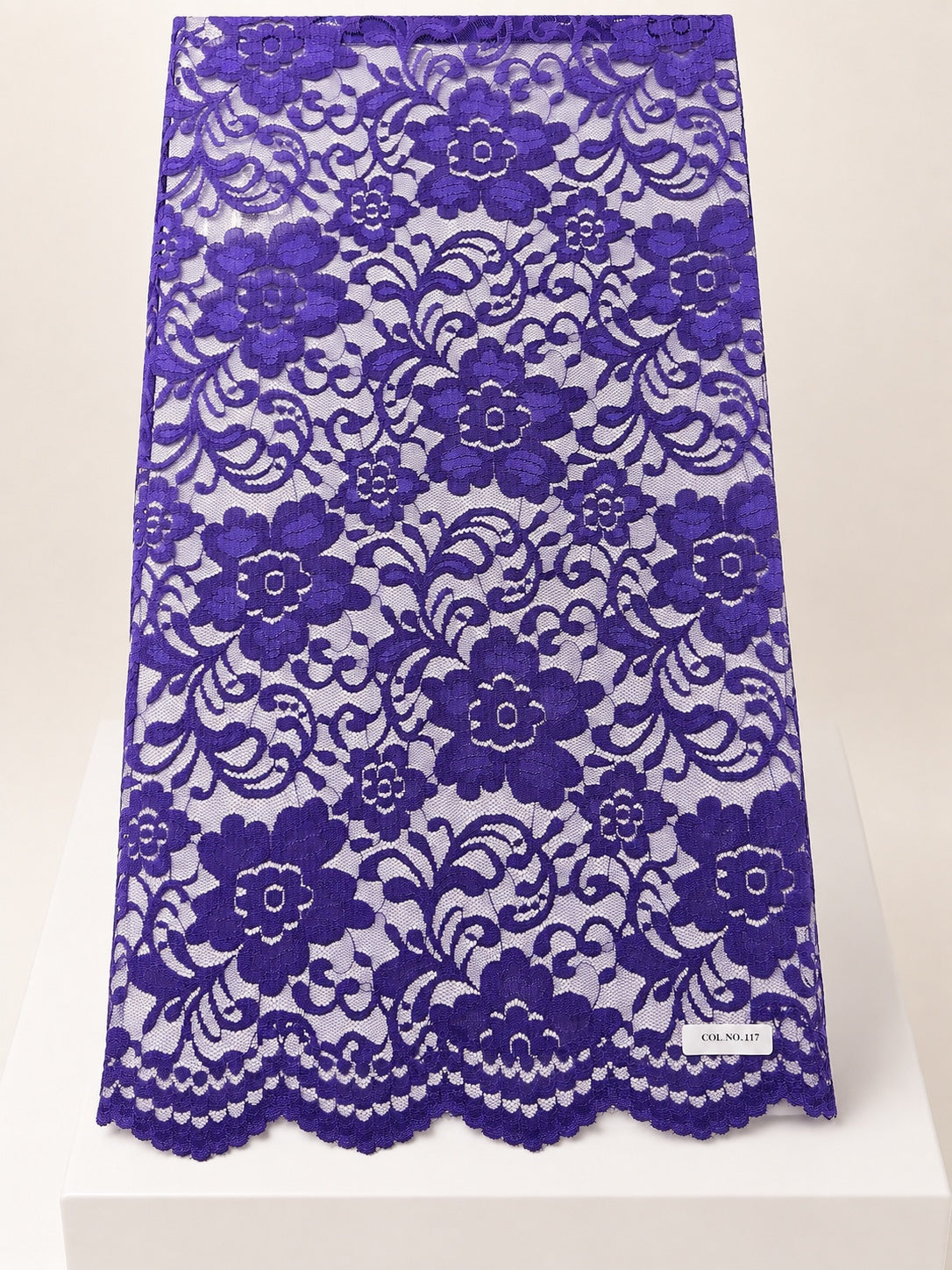 Indonesian 25077 Bright floral lace colour 117