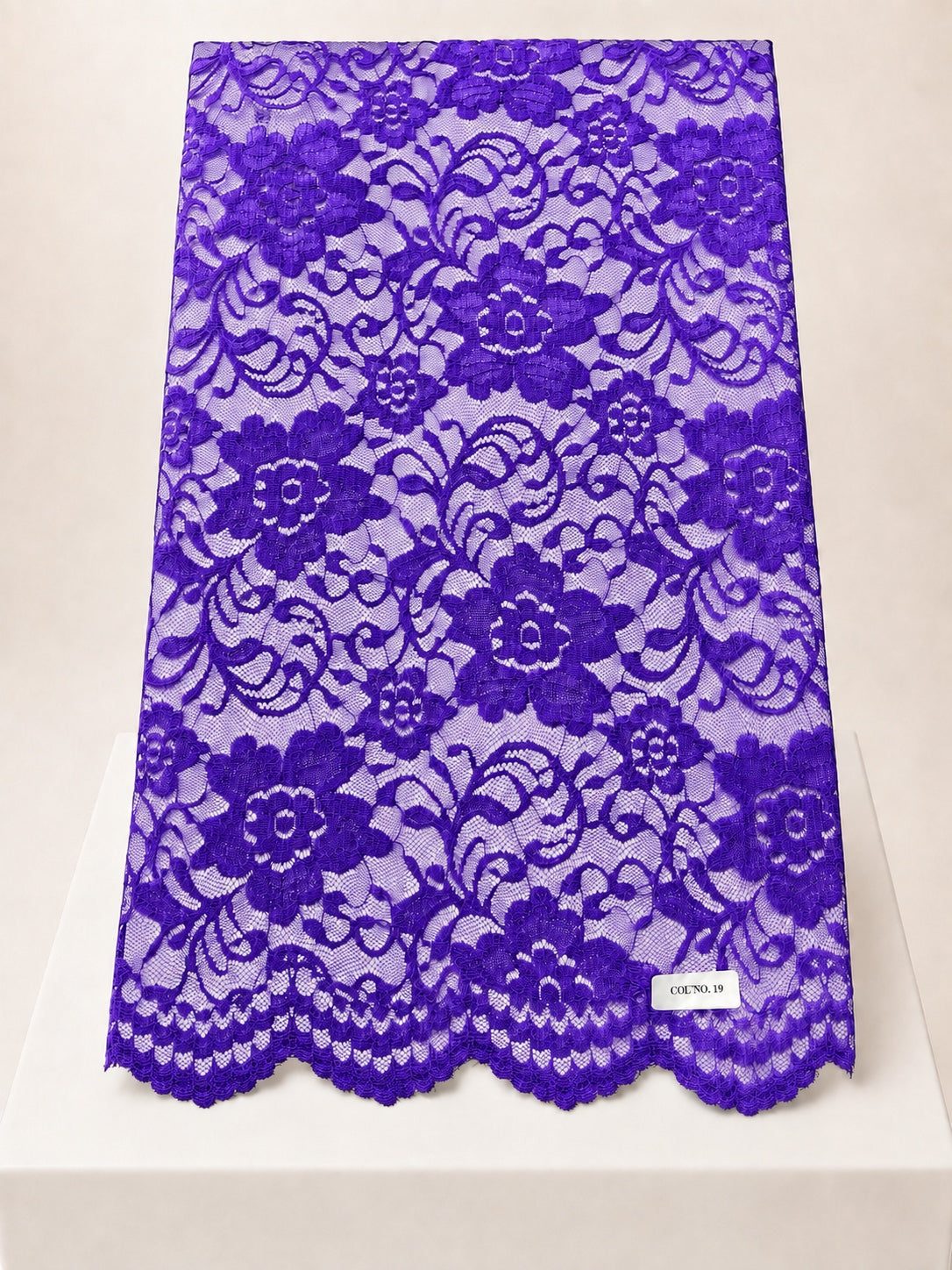 Indonesian 25077 Bright floral lace colour 19