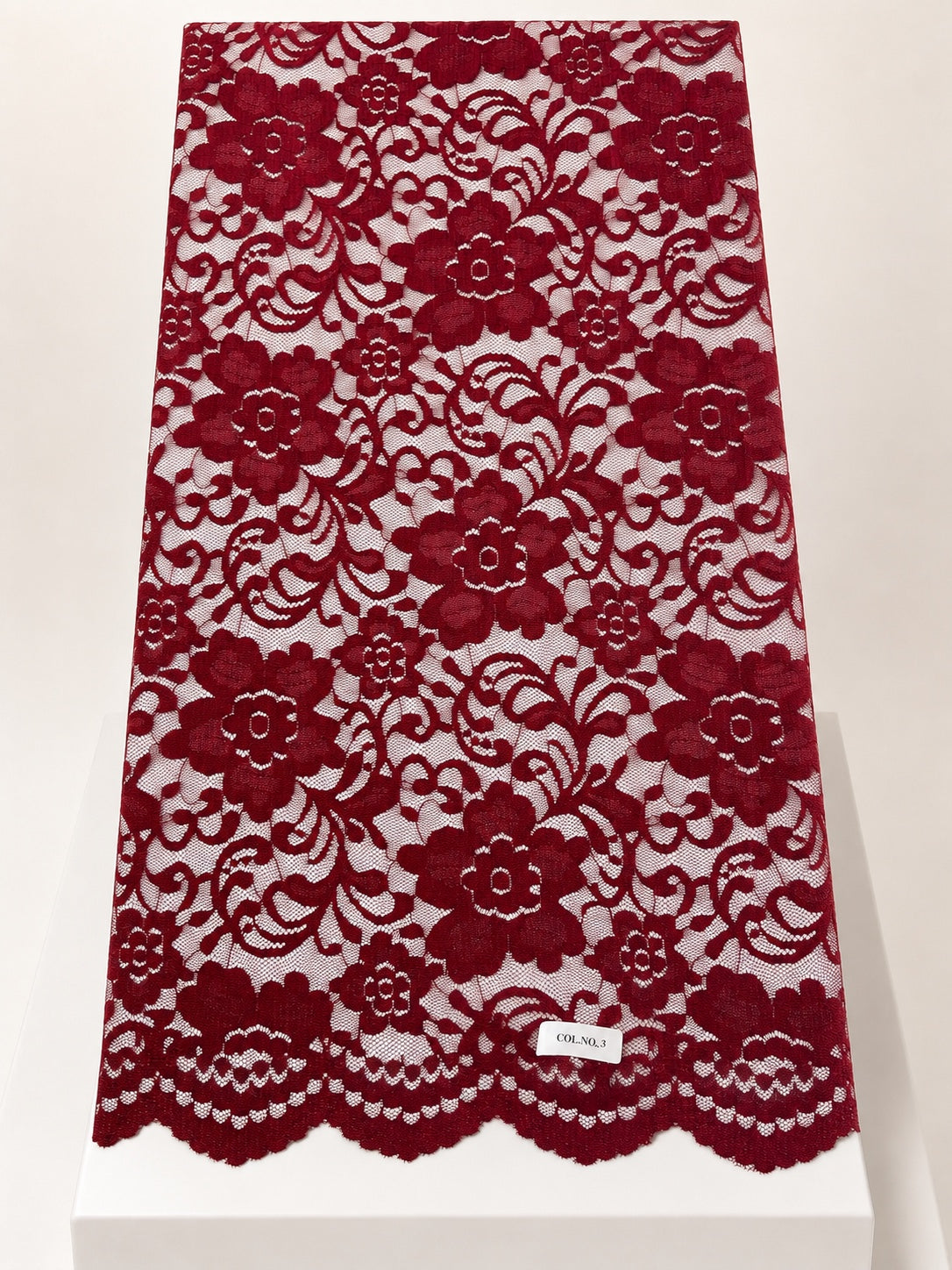 Indonesian 25077 Bright floral lace colour 3